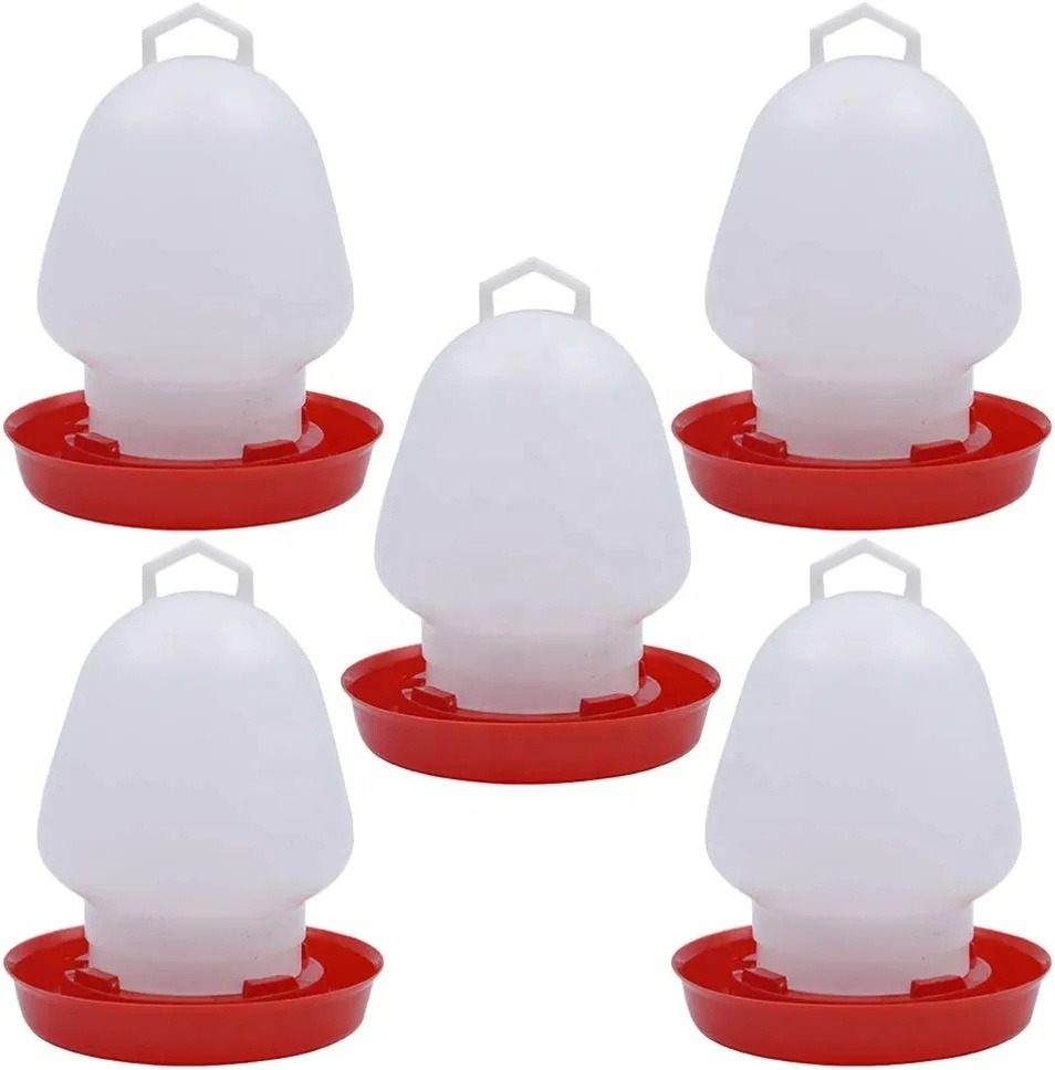 Plastic Automatic Chicken Feeder and Drinker 1.5L 3L 0.75L