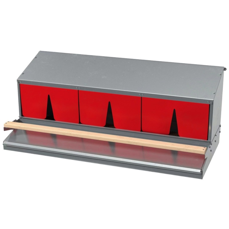 Roll Away Nesting Boxes for Chickens New Design Hot Galvanized Chicken Egg Laying Nest Box for Mobile Farm