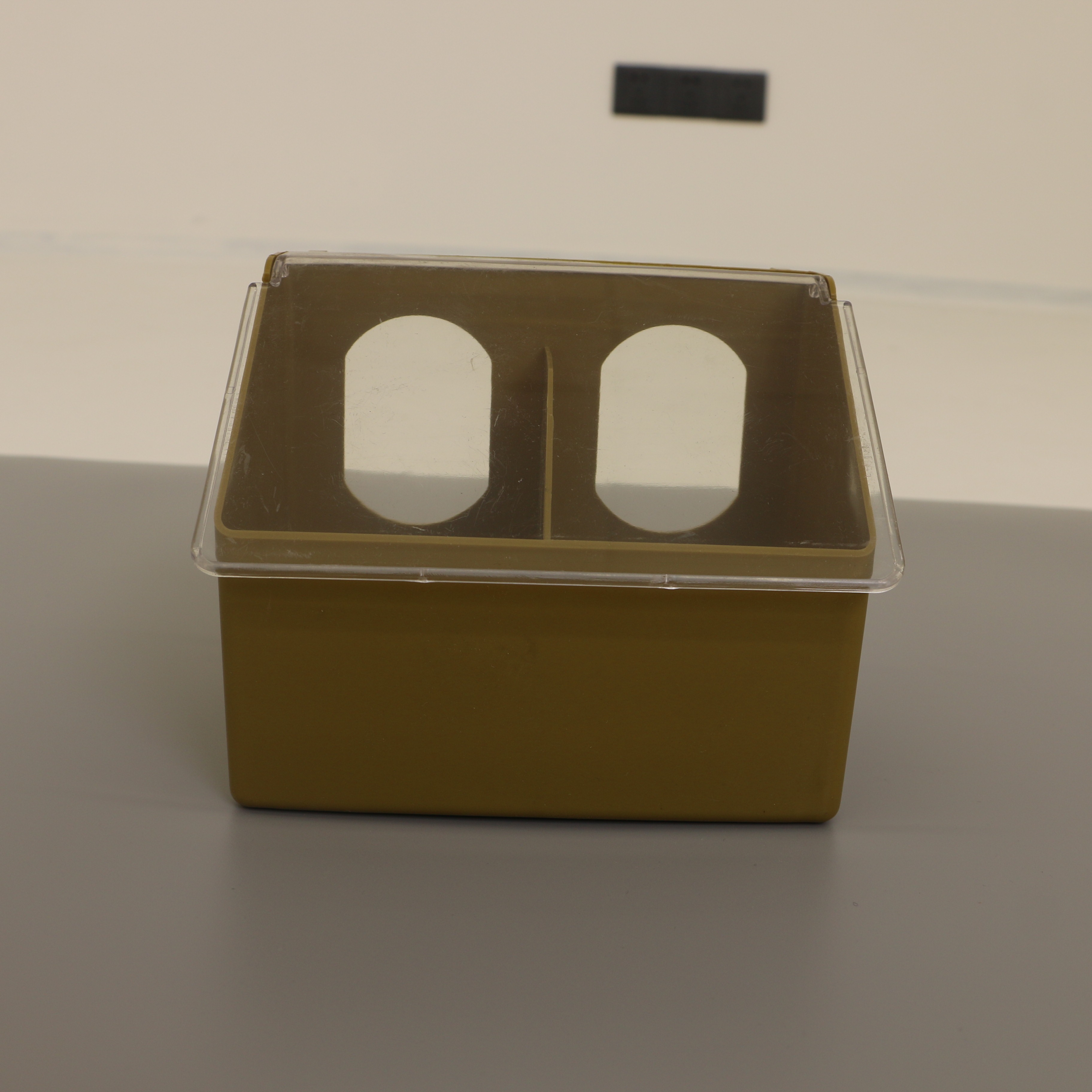 2 Holes Pigeon Accessories Feeder Plastic Hanging Bird Pigeon Feeder