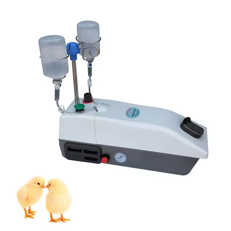 High Efficiency Portable Pneumatic Vaccine Machine for Poultry Chicks