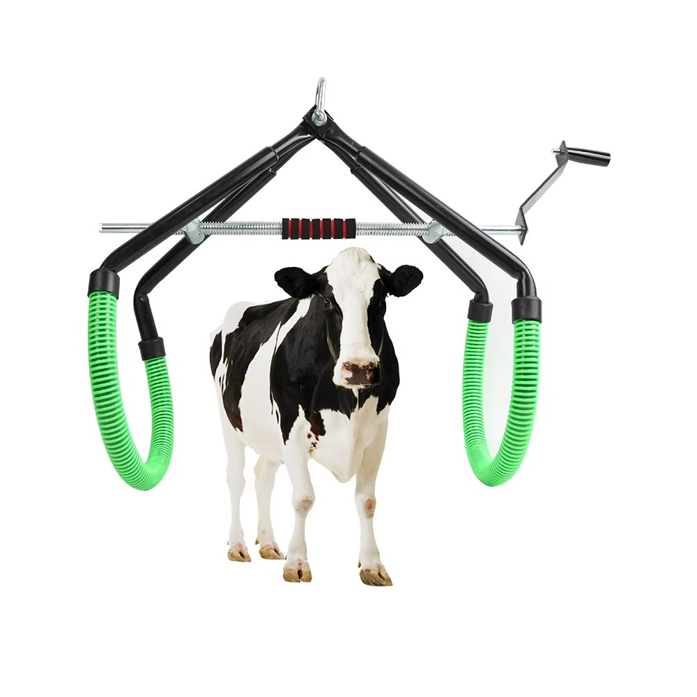 New Core Bearing Components Cow Hip Lift Calving Milking Birthing Stand Auxiliary Cattle Support Equipment for Animal Husbandry