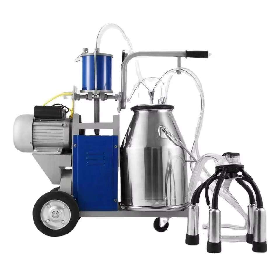 Hot Sale Pulse Milking Machine for Cattle and Sheep Practical Animal Husbandry Equipment for Farms