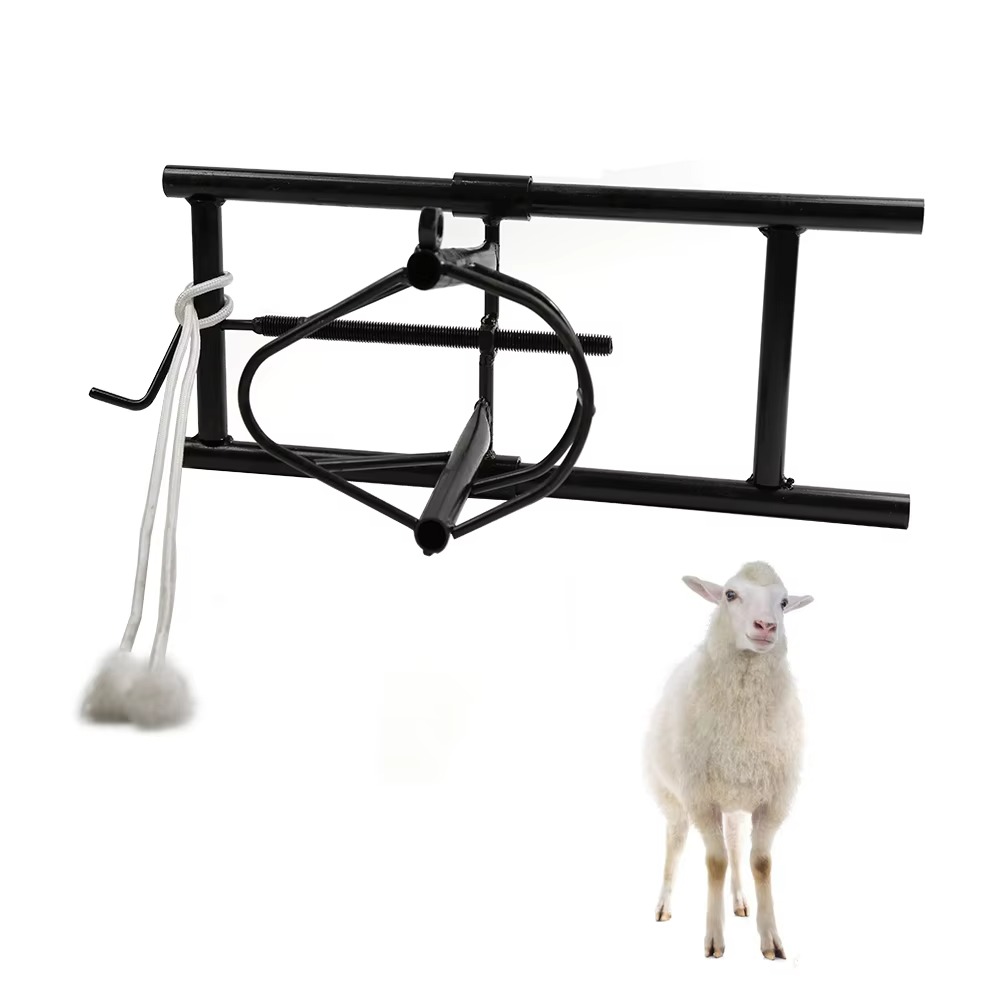Adjustable Steel Frame for Sheep Milking and Injection Used for Wool Shearing and Sheep Catching New Condition Farm Tool